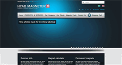 Desktop Screenshot of hyab.se